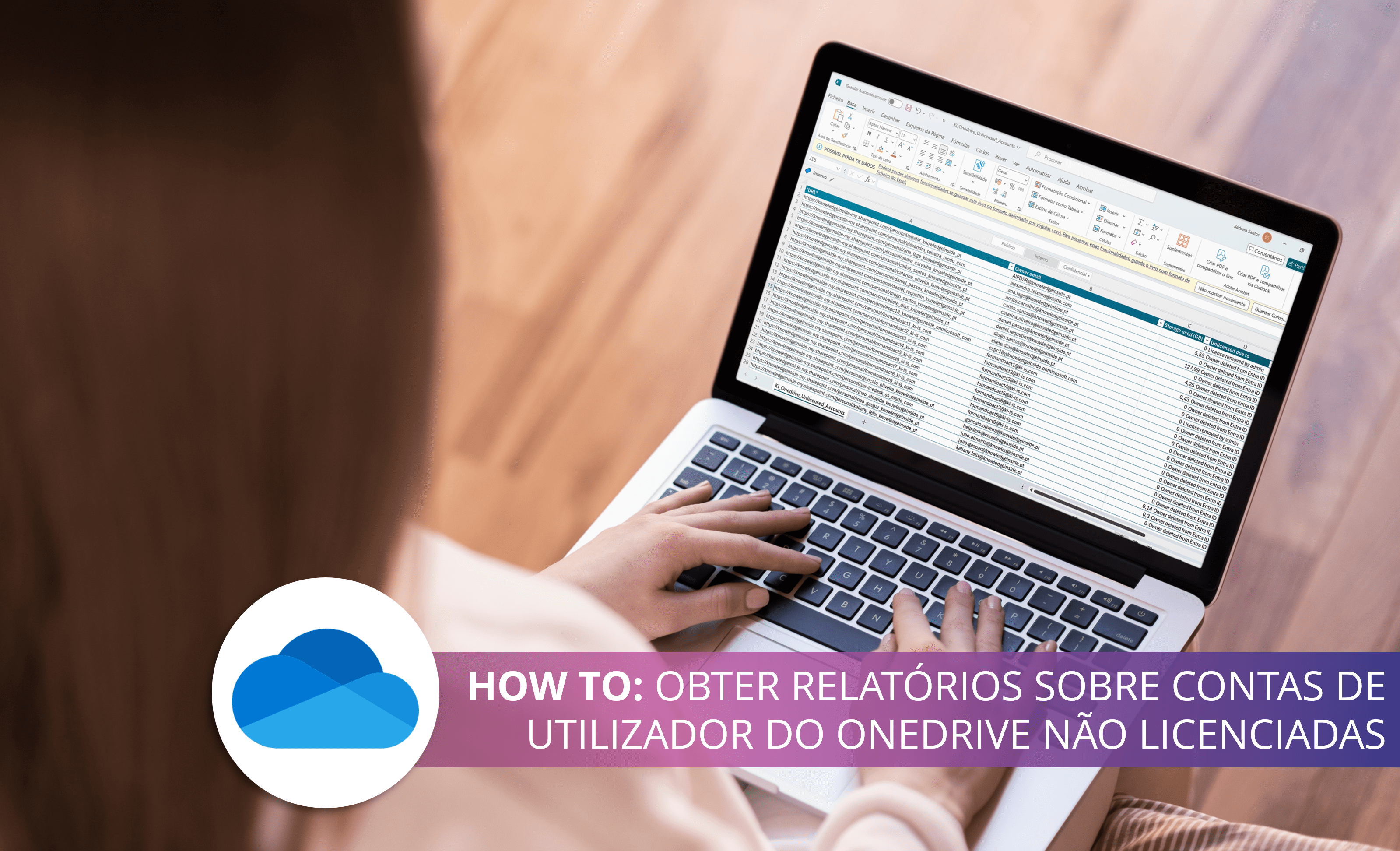 How To: Obter relatórios sobre contas de utilizador do OneDrive não licenciadas